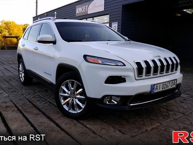Білий Джип Cherokee, об'ємом двигуна 2.4 л та пробігом 150 тис. км за 16900 $, фото 1 на Automoto.ua