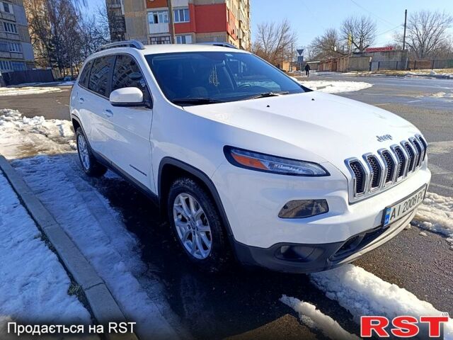 Білий Джип Cherokee, об'ємом двигуна 2.4 л та пробігом 133 тис. км за 13300 $, фото 1 на Automoto.ua