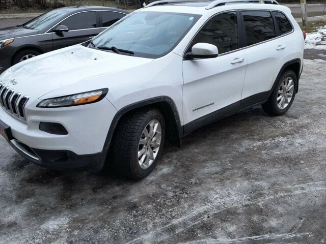 Білий Джип Cherokee, об'ємом двигуна 2.36 л та пробігом 133 тис. км за 15000 $, фото 1 на Automoto.ua
