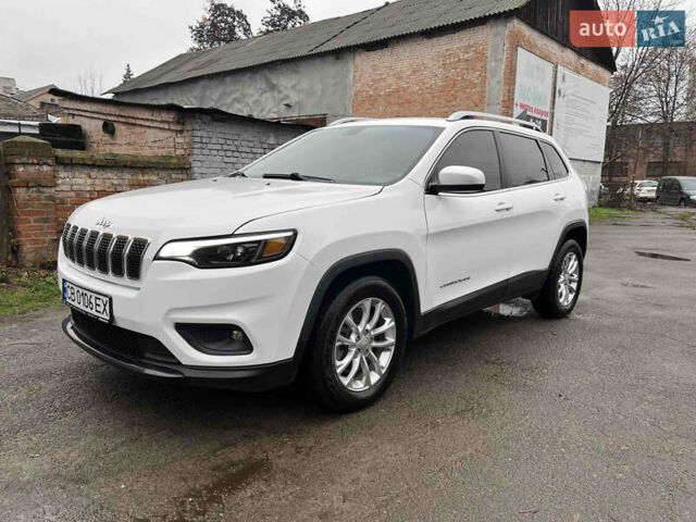 Білий Джип Cherokee, об'ємом двигуна 2.36 л та пробігом 157 тис. км за 15500 $, фото 1 на Automoto.ua