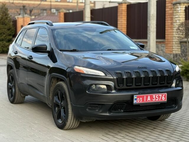 Черный Джип Чероки, объемом двигателя 2.4 л и пробегом 233 тыс. км за 12500 $, фото 1 на Automoto.ua