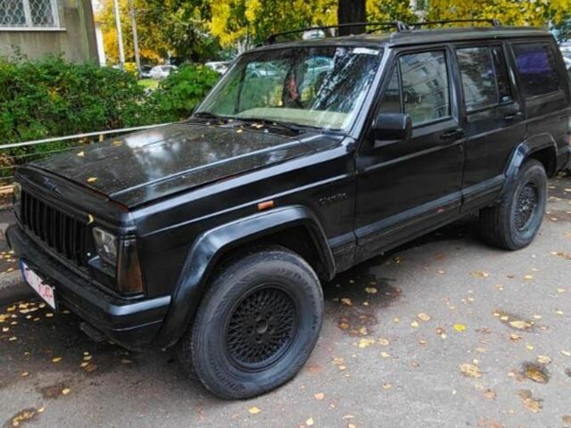 Чорний Джип Cherokee, об'ємом двигуна 2.5 л та пробігом 3 тис. км за 3500 $, фото 1 на Automoto.ua