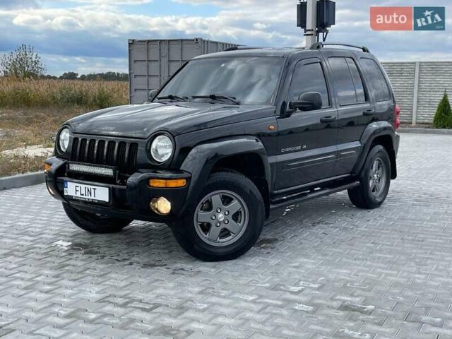 Чорний Джип Cherokee, об'ємом двигуна 2.8 л та пробігом 266 тис. км за 9500 $, фото 1 на Automoto.ua