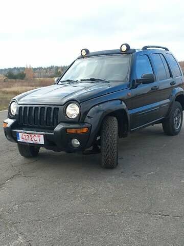 Черный Джип Чероки, объемом двигателя 2.8 л и пробегом 145 тыс. км за 5500 $, фото 1 на Automoto.ua