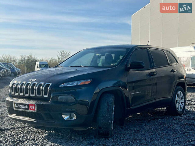 Чорний Джип Cherokee, об'ємом двигуна 2.4 л та пробігом 205 тис. км за 11190 $, фото 1 на Automoto.ua