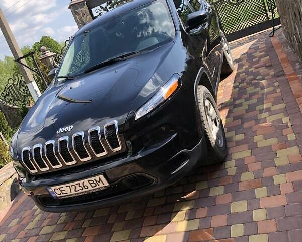 Черный Джип Чероки, объемом двигателя 2.36 л и пробегом 205 тыс. км за 14500 $, фото 1 на Automoto.ua