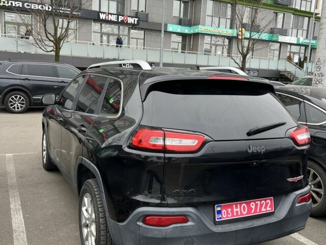 Чорний Джип Cherokee, об'ємом двигуна 2.4 л та пробігом 227 тис. км за 9600 $, фото 1 на Automoto.ua