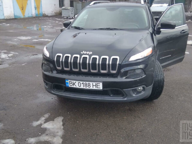 Чорний Джип Cherokee, об'ємом двигуна 2.4 л та пробігом 160 тис. км за 14200 $, фото 1 на Automoto.ua