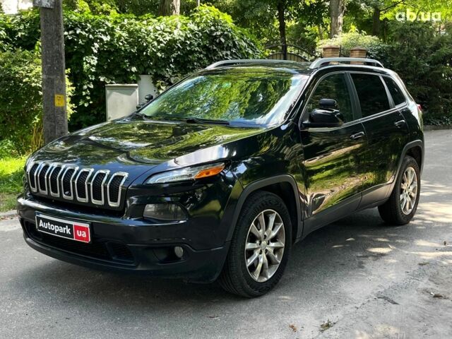 Чорний Джип Cherokee, об'ємом двигуна 2.4 л та пробігом 197 тис. км за 13440 $, фото 1 на Automoto.ua