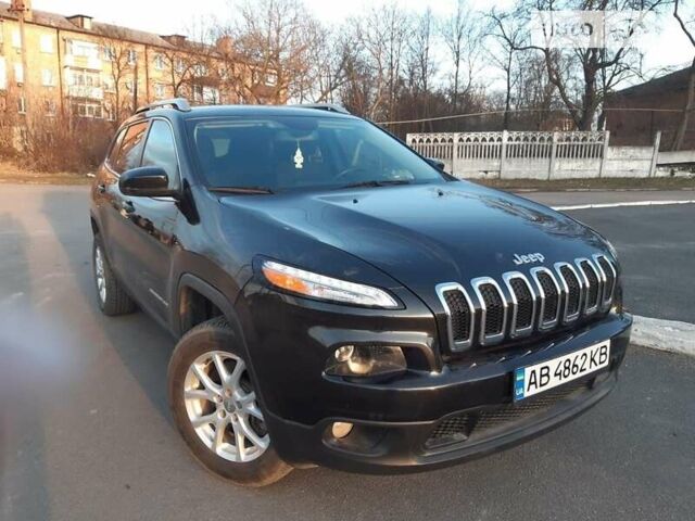 Чорний Джип Cherokee, об'ємом двигуна 2.4 л та пробігом 67 тис. км за 14200 $, фото 1 на Automoto.ua