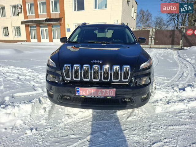 Чорний Джип Cherokee, об'ємом двигуна 2.4 л та пробігом 229 тис. км за 13199 $, фото 1 на Automoto.ua