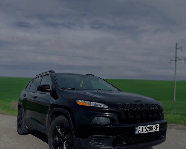 Чорний Джип Cherokee, об'ємом двигуна 2.4 л та пробігом 157 тис. км за 14000 $, фото 1 на Automoto.ua