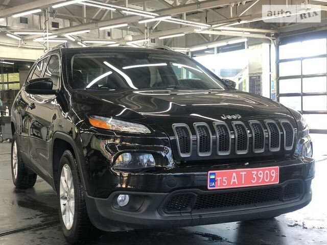 Чорний Джип Cherokee, об'ємом двигуна 2.4 л та пробігом 170 тис. км за 13700 $, фото 1 на Automoto.ua