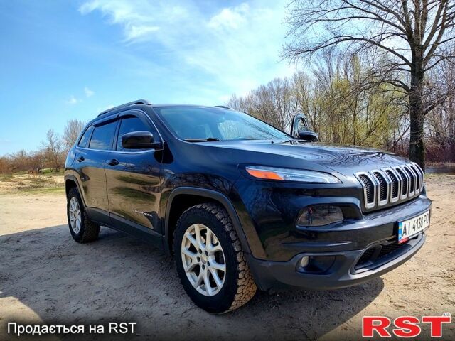 Черный Джип Чероки, объемом двигателя 2.4 л и пробегом 215 тыс. км за 15800 $, фото 1 на Automoto.ua