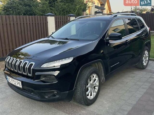 Черный Джип Чероки, объемом двигателя 2.4 л и пробегом 159 тыс. км за 13700 $, фото 1 на Automoto.ua