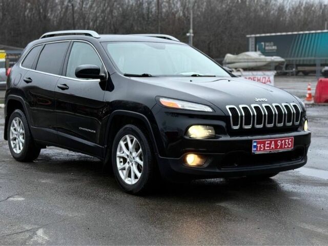 Черный Джип Чероки, объемом двигателя 2.4 л и пробегом 160 тыс. км за 12600 $, фото 1 на Automoto.ua