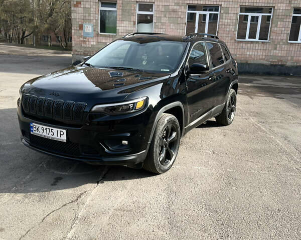 Черный Джип Чероки, объемом двигателя 2.36 л и пробегом 145 тыс. км за 16250 $, фото 1 на Automoto.ua