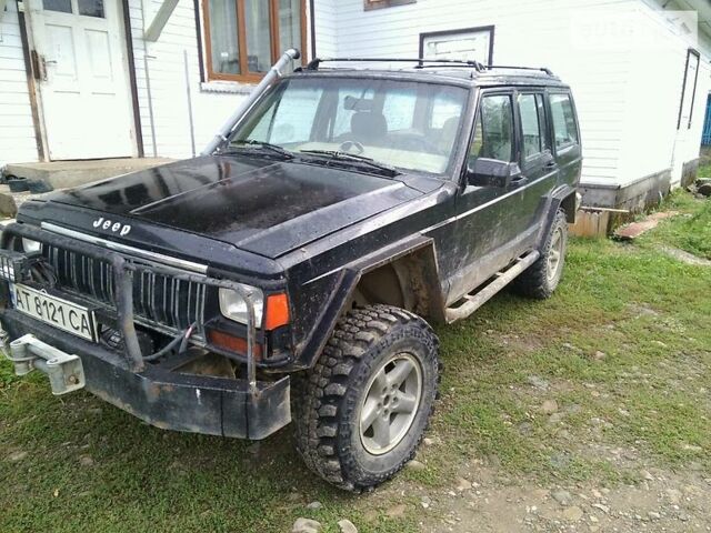 Чорний Джип Cherokee, об'ємом двигуна 2.5 л та пробігом 250 тис. км за 3300 $, фото 1 на Automoto.ua