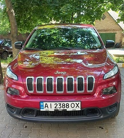 Червоний Джип Cherokee, об'ємом двигуна 2.36 л та пробігом 162 тис. км за 12500 $, фото 1 на Automoto.ua