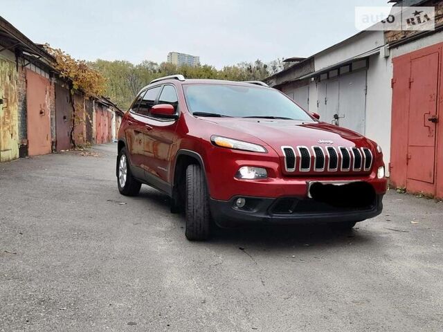 Червоний Джип Cherokee, об'ємом двигуна 2.4 л та пробігом 87 тис. км за 14800 $, фото 1 на Automoto.ua