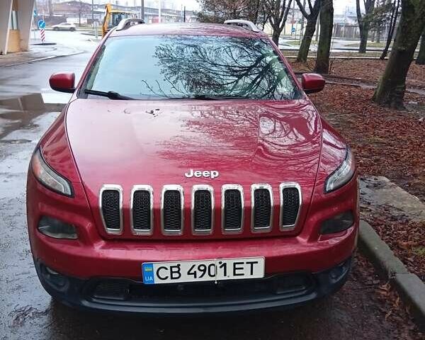 Червоний Джип Cherokee, об'ємом двигуна 2.36 л та пробігом 334 тис. км за 10400 $, фото 1 на Automoto.ua