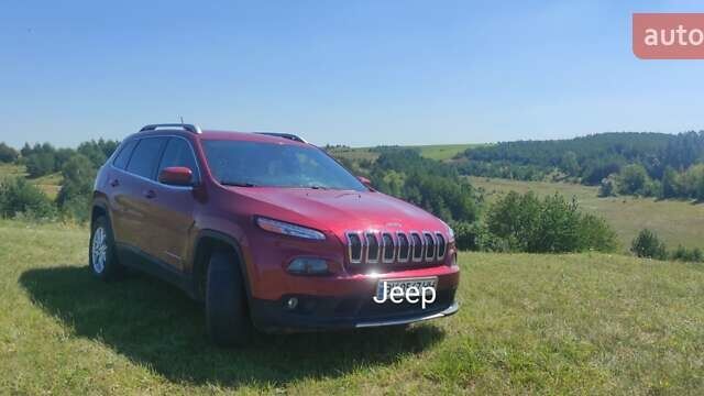 Червоний Джип Cherokee, об'ємом двигуна 2.4 л та пробігом 235 тис. км за 13700 $, фото 1 на Automoto.ua
