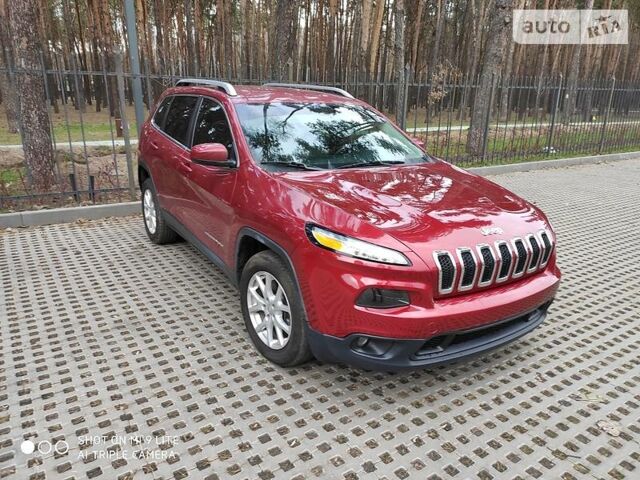 Червоний Джип Cherokee, об'ємом двигуна 2.4 л та пробігом 124 тис. км за 14500 $, фото 1 на Automoto.ua