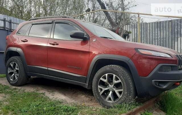 Червоний Джип Cherokee, об'ємом двигуна 3.24 л та пробігом 113 тис. км за 15200 $, фото 1 на Automoto.ua