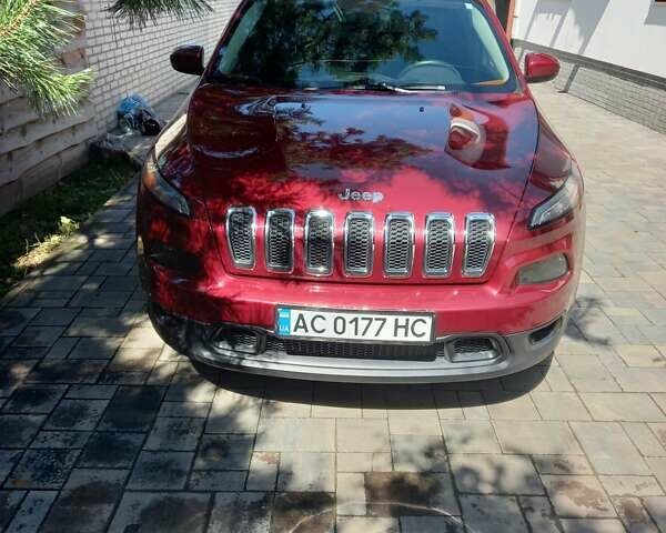 Червоний Джип Cherokee, об'ємом двигуна 2.36 л та пробігом 250 тис. км за 13000 $, фото 1 на Automoto.ua