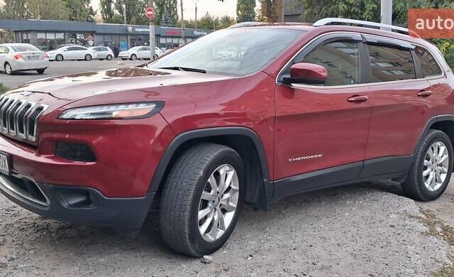 Червоний Джип Cherokee, об'ємом двигуна 3.24 л та пробігом 108 тис. км за 16300 $, фото 1 на Automoto.ua
