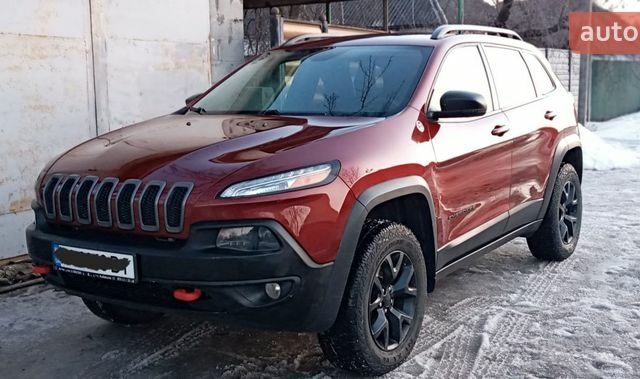 Червоний Джип Cherokee, об'ємом двигуна 3.24 л та пробігом 140 тис. км за 15200 $, фото 1 на Automoto.ua