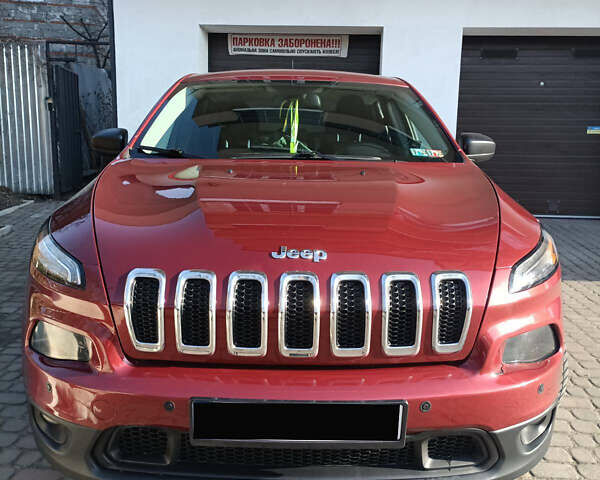 Червоний Джип Cherokee, об'ємом двигуна 2.4 л та пробігом 91 тис. км за 15500 $, фото 1 на Automoto.ua