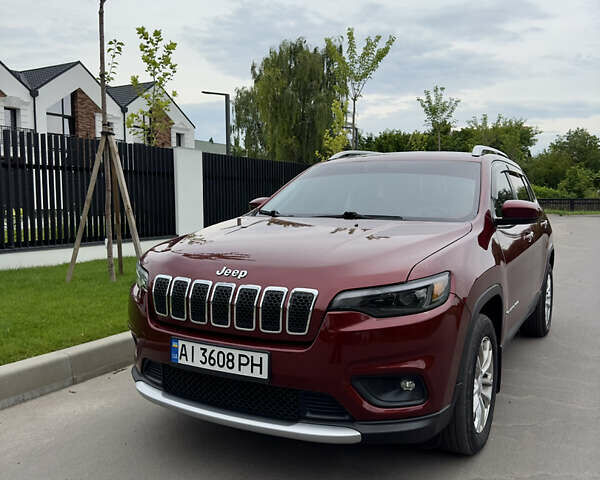 Червоний Джип Cherokee, об'ємом двигуна 2.36 л та пробігом 95 тис. км за 14950 $, фото 1 на Automoto.ua