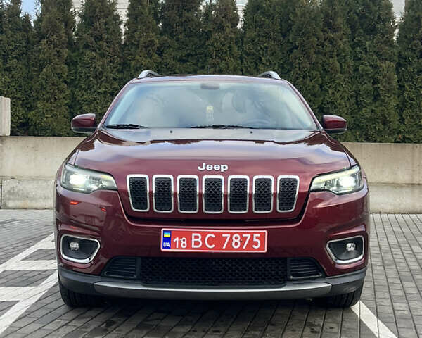 Червоний Джип Cherokee, об'ємом двигуна 2.4 л та пробігом 120 тис. км за 13500 $, фото 1 на Automoto.ua