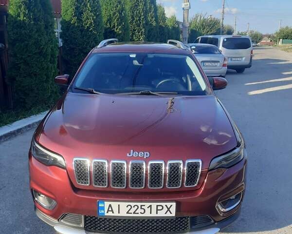 Червоний Джип Cherokee, об'ємом двигуна 2.36 л та пробігом 70 тис. км за 19600 $, фото 1 на Automoto.ua