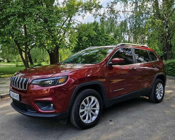 Червоний Джип Cherokee, об'ємом двигуна 2.36 л та пробігом 74 тис. км за 17995 $, фото 1 на Automoto.ua