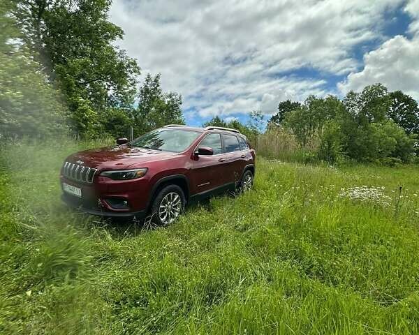 Красный Джип Чероки, объемом двигателя 2.36 л и пробегом 215 тыс. км за 16500 $, фото 1 на Automoto.ua