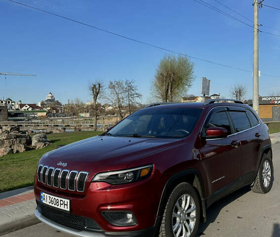 Червоний Джип Cherokee, об'ємом двигуна 2.36 л та пробігом 92 тис. км за 16500 $, фото 1 на Automoto.ua