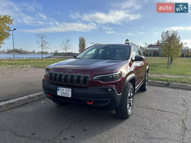 Червоний Джип Cherokee, об'ємом двигуна 1.99 л та пробігом 80 тис. км за 23500 $, фото 1 на Automoto.ua