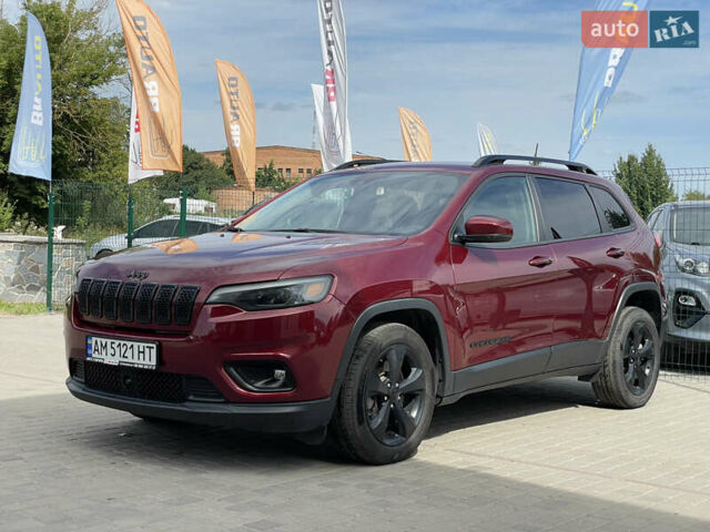 Червоний Джип Cherokee, об'ємом двигуна 2.4 л та пробігом 65 тис. км за 17555 $, фото 1 на Automoto.ua