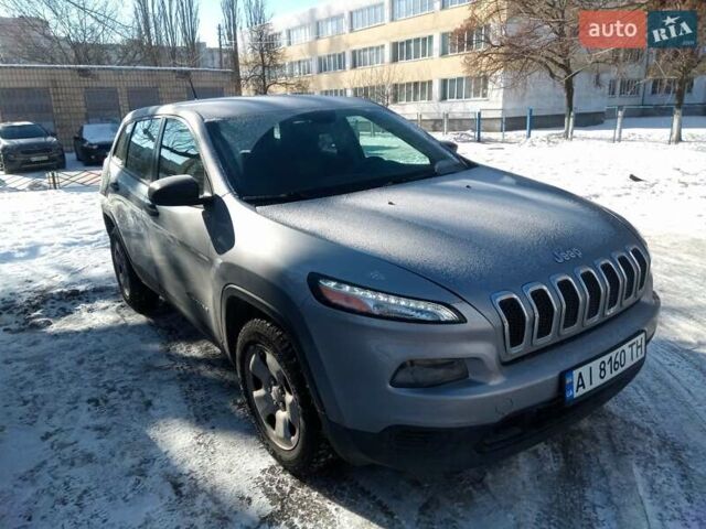 Серый Джип Чероки, объемом двигателя 2.4 л и пробегом 171 тыс. км за 14000 $, фото 1 на Automoto.ua