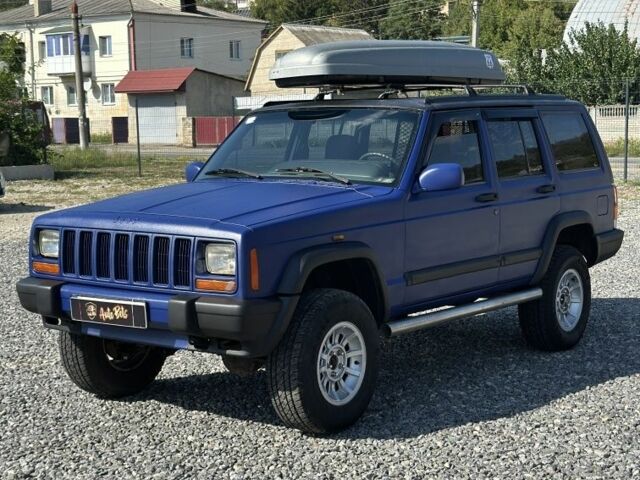 Синій Джип Cherokee, об'ємом двигуна 2.5 л та пробігом 200 тис. км за 5499 $, фото 1 на Automoto.ua
