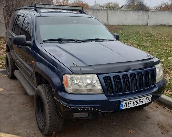 Синий Джип Чероки, объемом двигателя 3.13 л и пробегом 311 тыс. км за 5500 $, фото 1 на Automoto.ua