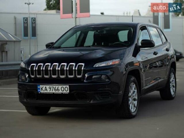 Синій Джип Cherokee, об'ємом двигуна 2.36 л та пробігом 212 тис. км за 12000 $, фото 1 на Automoto.ua