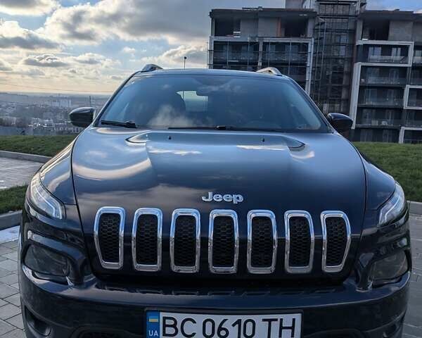 Синий Джип Чероки, объемом двигателя 3.24 л и пробегом 217 тыс. км за 11900 $, фото 1 на Automoto.ua