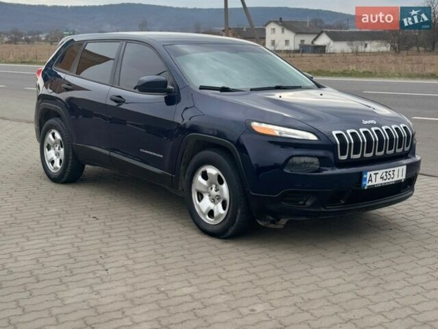 Синій Джип Cherokee, об'ємом двигуна 2.36 л та пробігом 329 тис. км за 9500 $, фото 1 на Automoto.ua