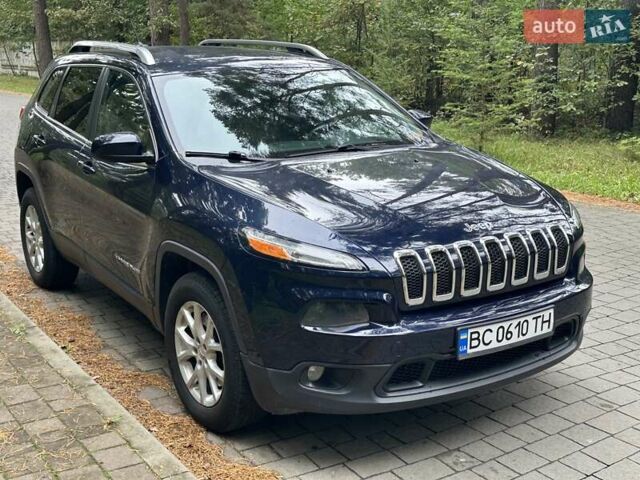Синій Джип Cherokee, об'ємом двигуна 3.24 л та пробігом 214 тис. км за 11900 $, фото 1 на Automoto.ua