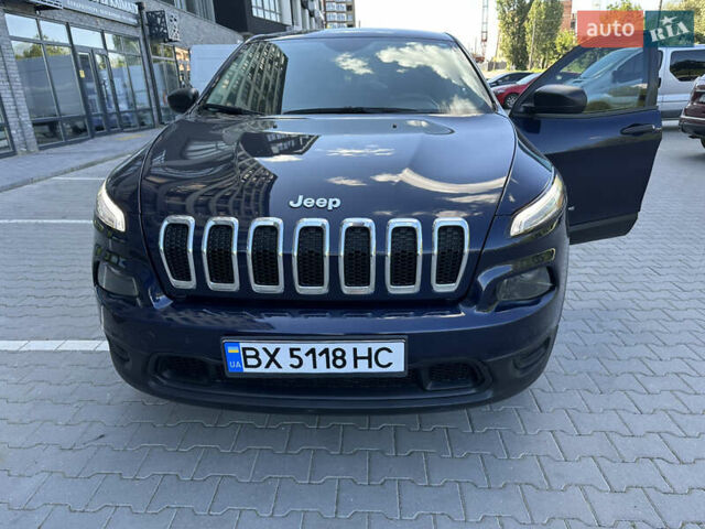Синій Джип Cherokee, об'ємом двигуна 2.36 л та пробігом 136 тис. км за 12000 $, фото 1 на Automoto.ua