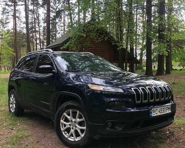 Синий Джип Чероки, объемом двигателя 2.36 л и пробегом 129 тыс. км за 14500 $, фото 1 на Automoto.ua