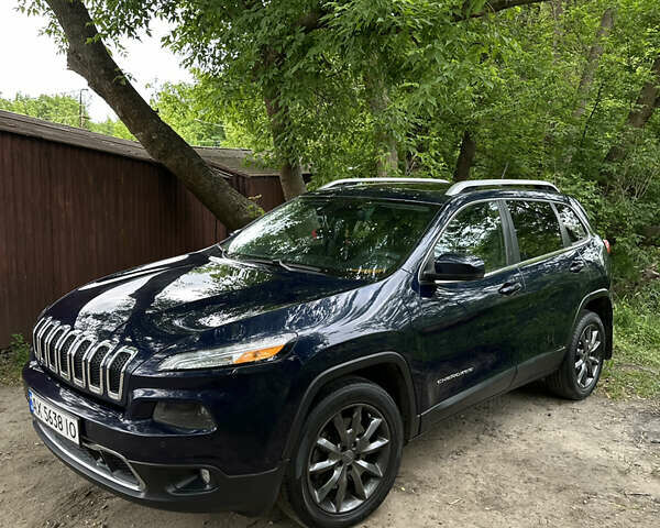 Джип Чероки 2014 в Харькове на Automoto.ua Синий Джип Чероки, объемом двигателя 2.36 л и пробегом 170 тыс. км за 14900 $, фото 1 на Automoto.ua